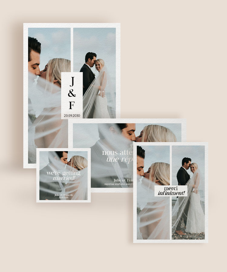 Faire part de mariage