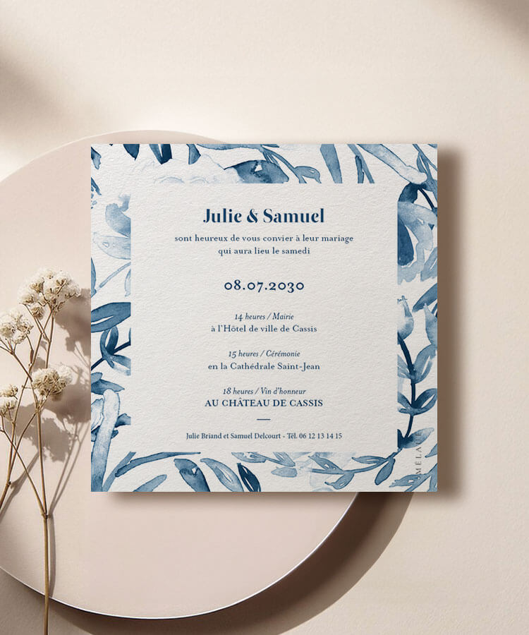 Faire-part de mariage